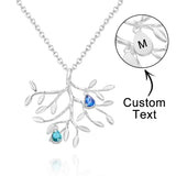 Our Family - Personalized Family Tree Necklace With Birthstone