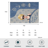 Cruise Hair Don't Care - Personalized Cruising Blanket