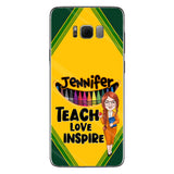 Teach Love Inspire - Personalized Teacher Phone Case