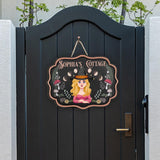 Witch's Cottage - Personalized Witch Wood Sign