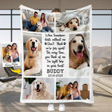I'm Right Here In Your Heart - Personalized Dog Blanket