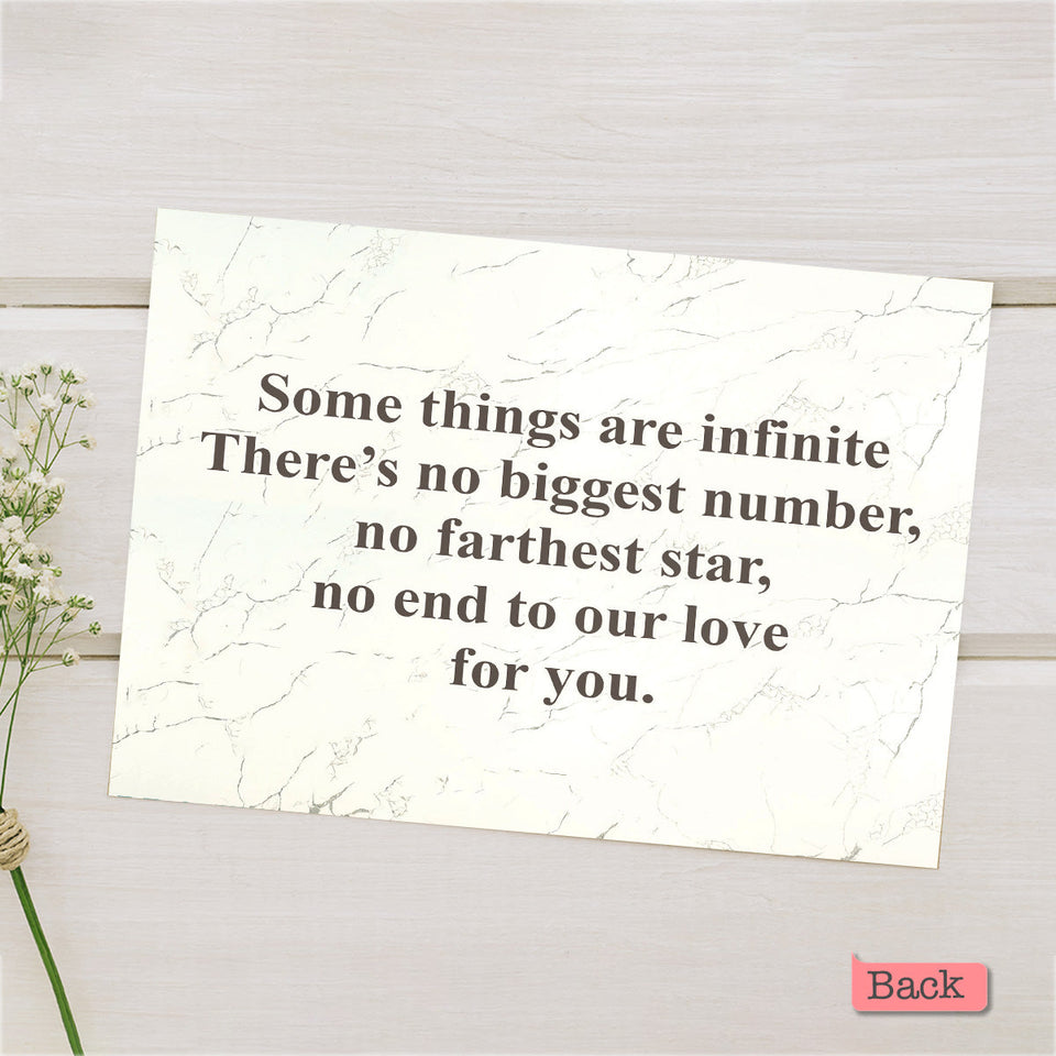 Forever Love - Personalized Greeting Card