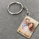 I Want To Hold Your Hand At 80 - Personalized Couple Keychain