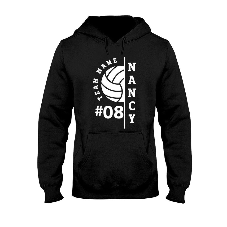 Love Volleyball - Personalized Volleyball T-shirt And Hoodie