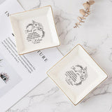 Thank You For Raising The Man Of My Dreams Gift For Mother Of The Groom From Bride - wedding gift for mother in law - Personalized Jewelry Dish