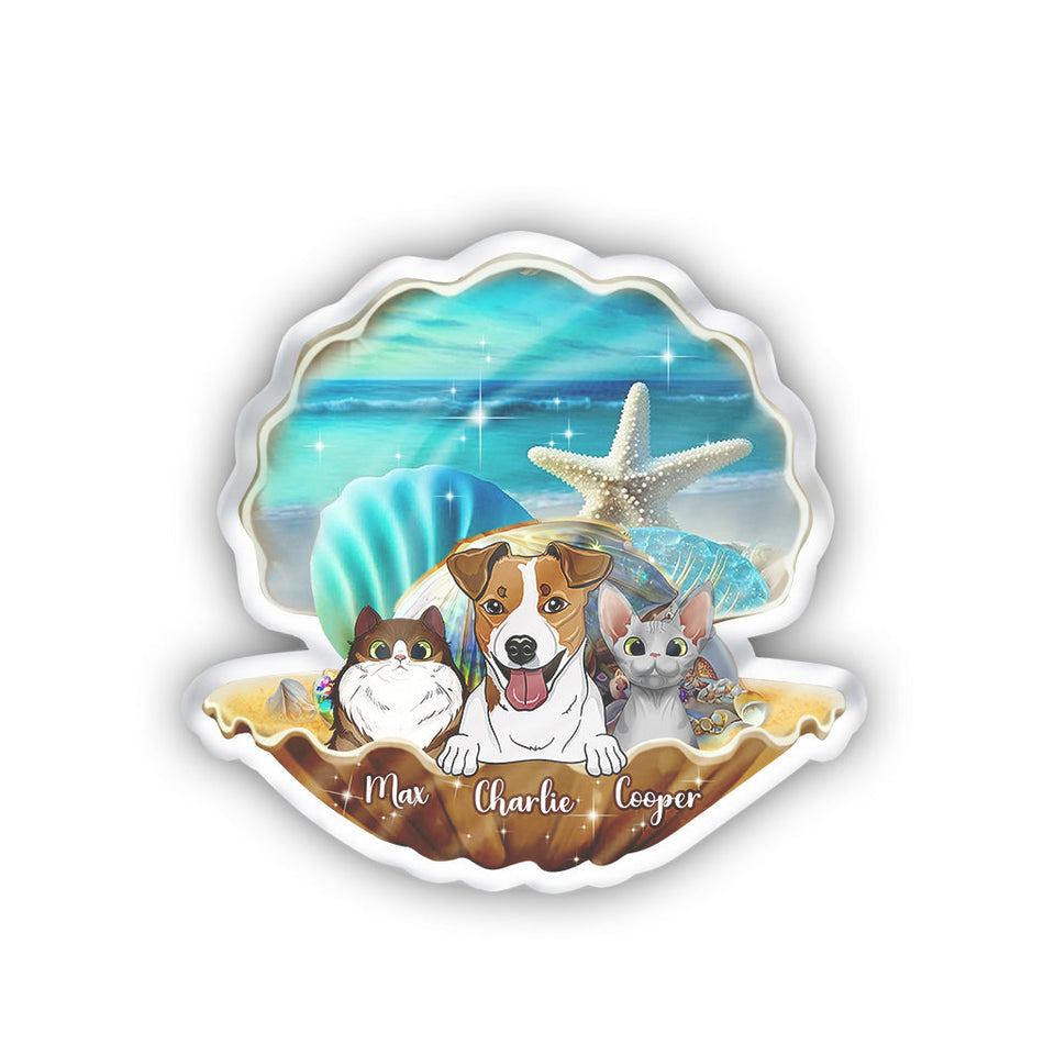 Little Cuties - Personalized Dog Shaped Pillow