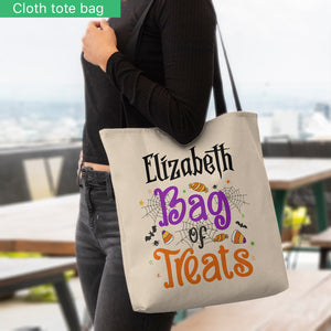 Bag Of Treats - Personalized Kid Tote Bag
