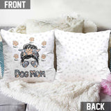 Love Being A Dog Mom - Personalized Dog Throw Pillow