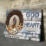My Heart Needed You - Personalized Couple Poster