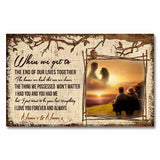Forever And Always - Personalized Couple Poster