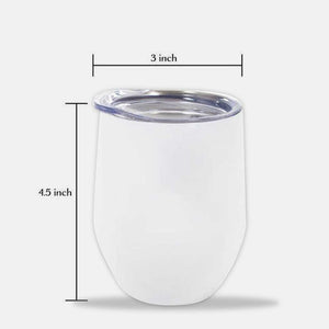 Here To Another Year Bonding Over Acohol - Personalized Bestie Wine Tumbler