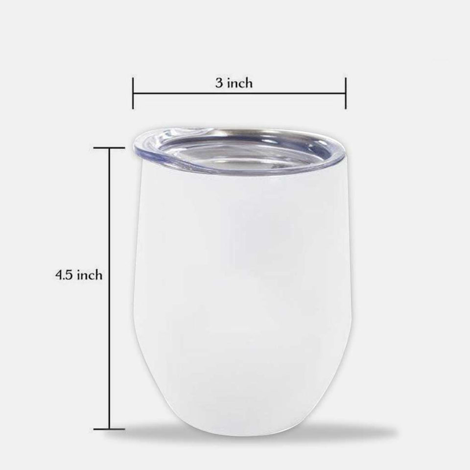 Here To Another Year Bonding Over Acohol - Personalized Bestie Wine Tumbler