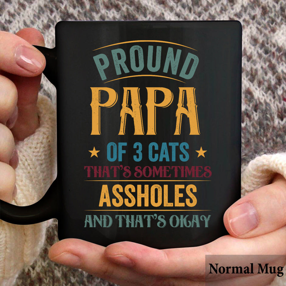 Pround Dad - Personalized Father's Day Father Mug