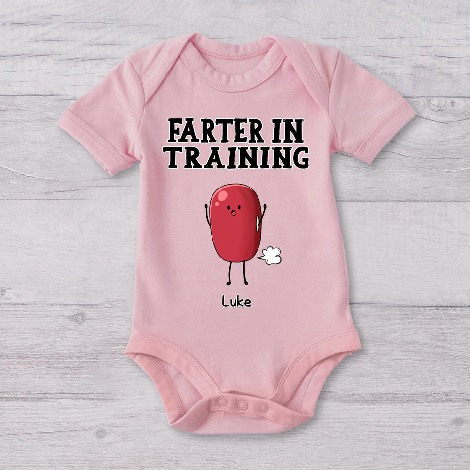 Best Farter Ever - Personalized Father T-shirt And Baby Onesie