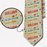 Cool Dungeon Dad - Personalized RPG Necktie