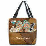 Salty Lil' Beach - Sea Lover Personalized Tote Bag