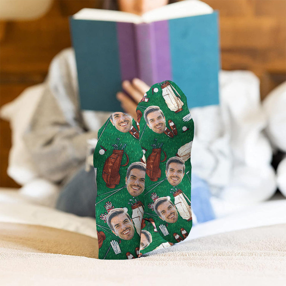 World's Okayest Golfer - Personalized Golf Socks