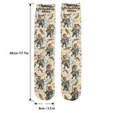Lucky Fishing Socks - Personalized Fishing Socks