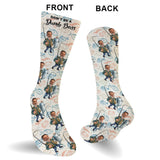 Don't Be A Dumb Bass - Personalized Fishing Socks