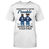 Trouble Together - Personalized Bestie T-shirt And Hoodie
