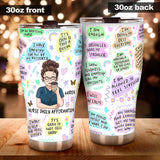 Daily Nurse Affirmation - Personalized Nurse Tumbler