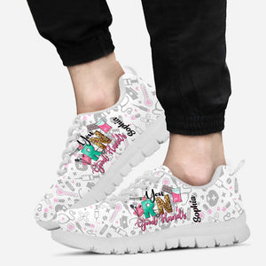 You RN Good Hands - Personalized Nurse Sneakers