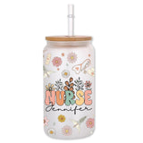 Nurse Life - Personalized Nurse Can Glass
