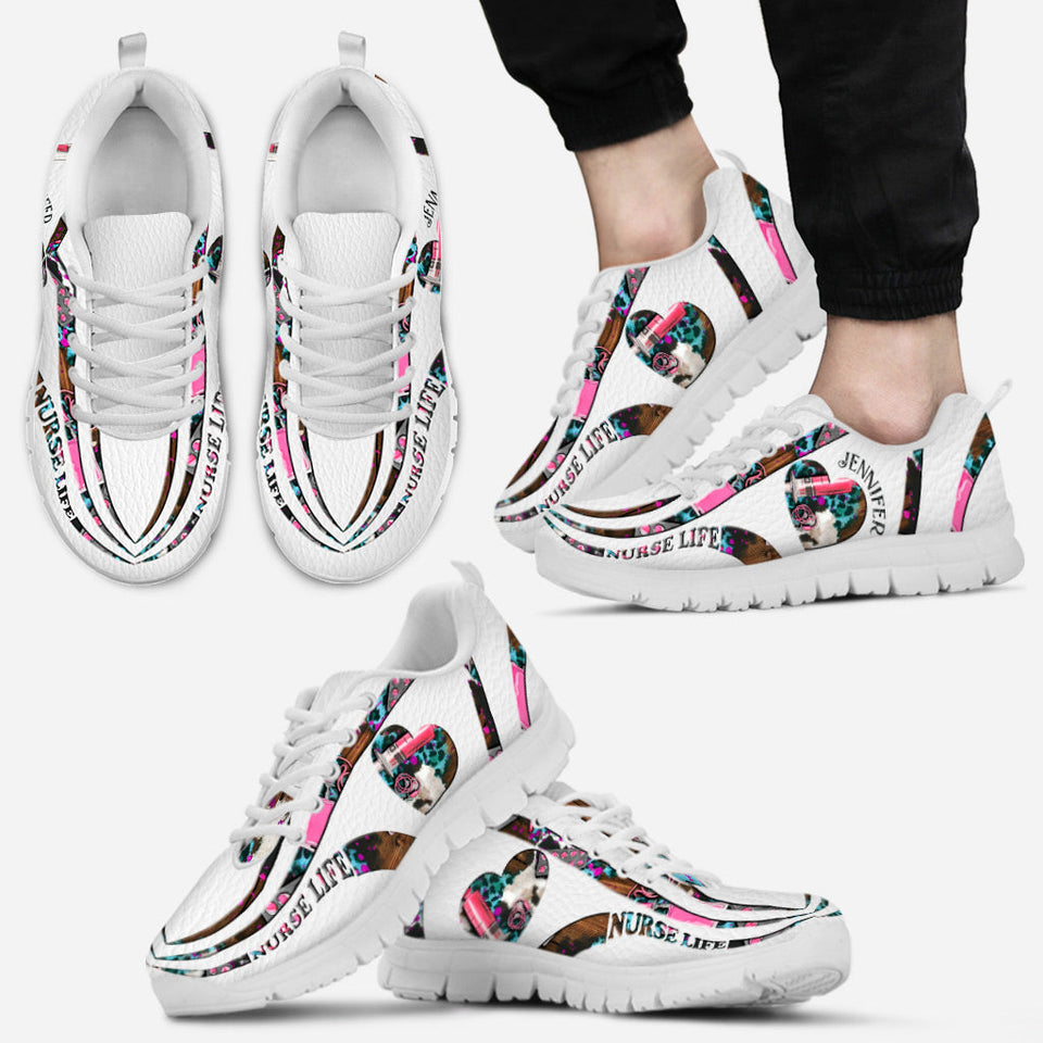 Nurse Life - Personalized Nurse Sneakers