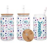 Nurse Life - Personalized Nurse Can Glass