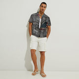 Patriot Anglers Vintage - Personalized Fishing Hawaiian Shirt