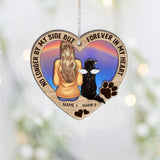 I Am Always With You - Personalized Christmas Dog Layers Mix Ornament