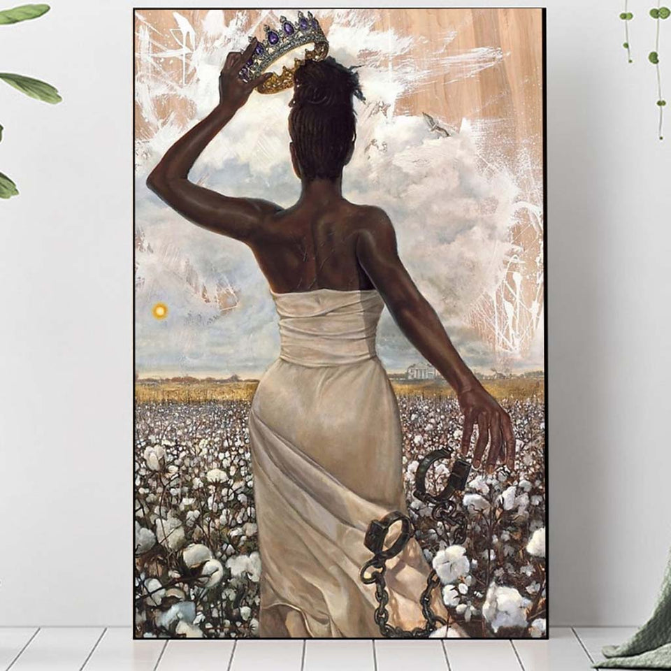 Black Queen - African American Poster 112021