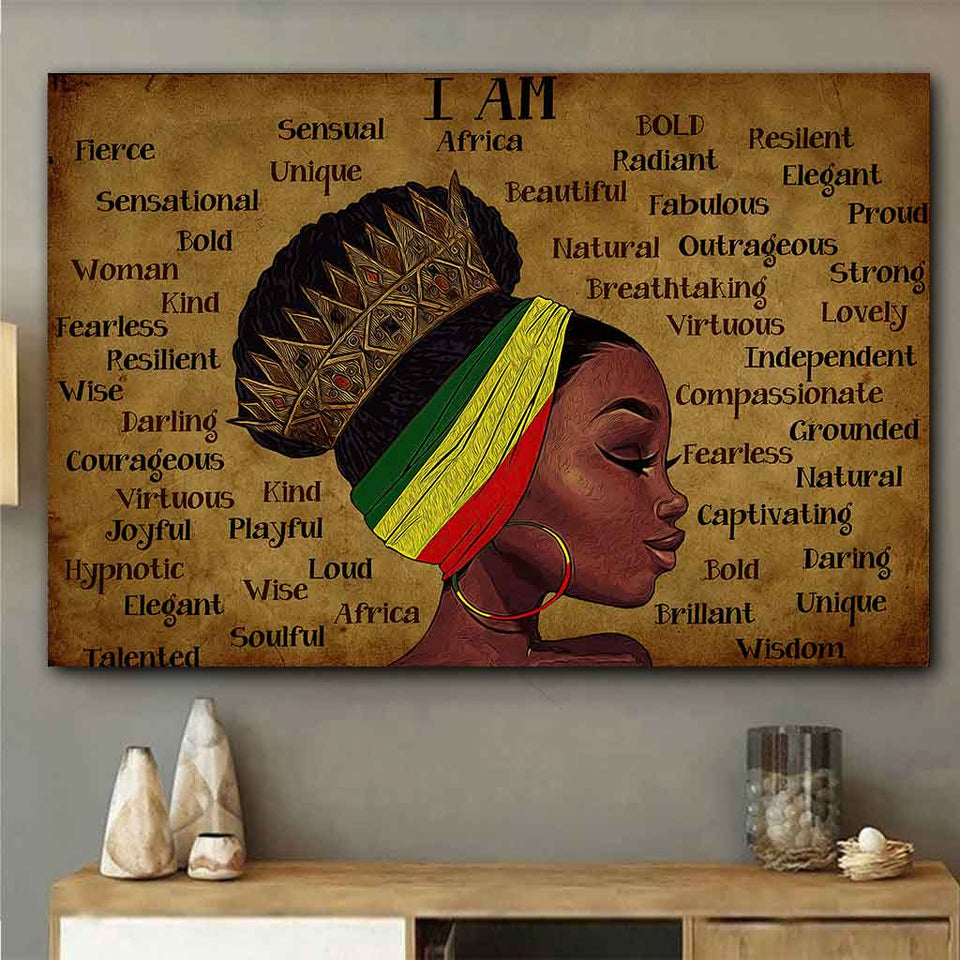 Black Queen - African American Poster