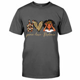Melanin -African American T-shirt and Hoodie With Faux Glitter Print 1121