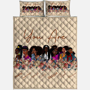 Black Queen - African American Quilt Set 112021