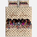 Black Queen - African American Quilt Set 112021