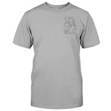 Custom Line Art - Personalized Step Mom Embroidered T-shirt