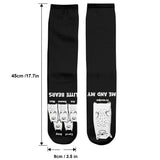 Me And My Little Bears - Gift for dad, grandma, grandpa, mom, uncle, aunt - Personalized Socks