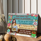 Love Crochet - Crocheting gift for mom, girlfriend, wife, grandma - Personalized Canvas And Poster