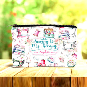 Sewing Colorful Pattern - Personalized Sewing Pouch