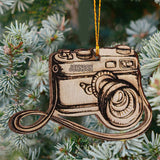 Camera - Personalized Photography Ornament