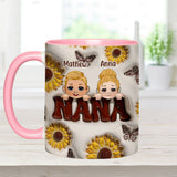 Best Grandma/Nana/Mimi Ever - Gift for grandma - Personalized Accent Mug