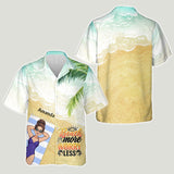 The Beach Is Calling And I Must Go - Sea Lover gift for friend, sister, girlfriend, wife, mom, brother, dad, husband, boyfriend - Personalized Hawaiian Shirt