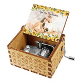 Our Family - Personalized Family Hand Crank Music Box