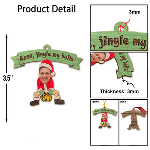 Jingle My Bells - Personalized Couple Ornament