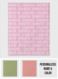 Custom Name Pattern - Personalized Aunt Blanket