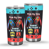 Gamer Dad Like A Regular Dad But Way Cooler - Video Game gift for dad, Gamer - Personalized Tumbler