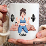 Life Is Better With Workout - Personalized Fitness Mug