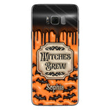 Witches Brew - Personalized Witch Clear Phone Case