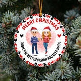 You Are My Favorite Everything - Personalized Couple Ornament